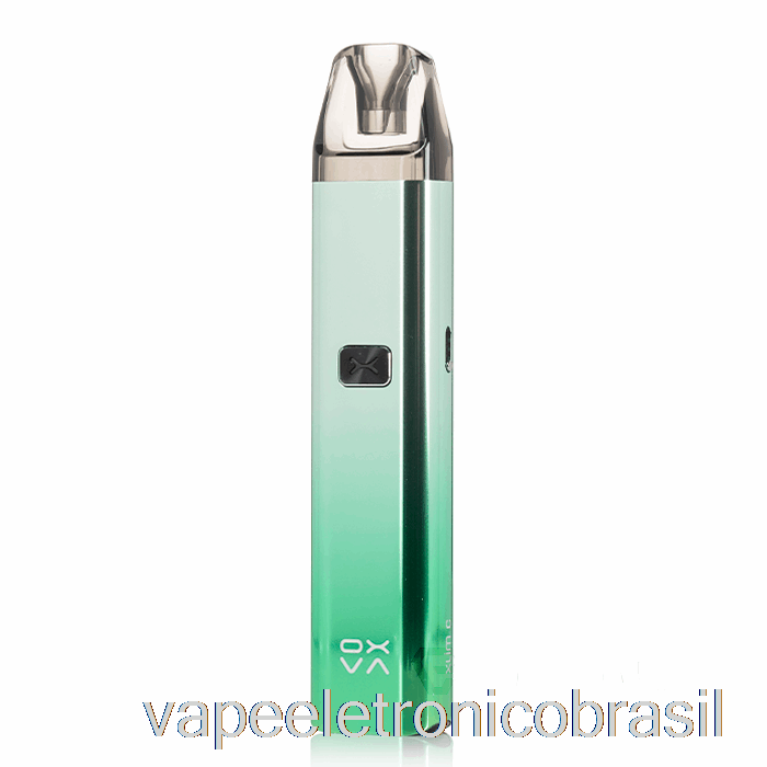 Vape Vaporesso Oxva Xlim C 25w Sistema Pod Verde Brilhante Prata